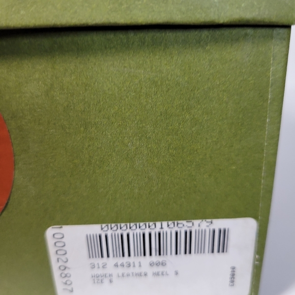 Womans Cydney Mandel Leather Heels Multi-colored woven Straps USA Made Size 6 - Picture 10 of 11